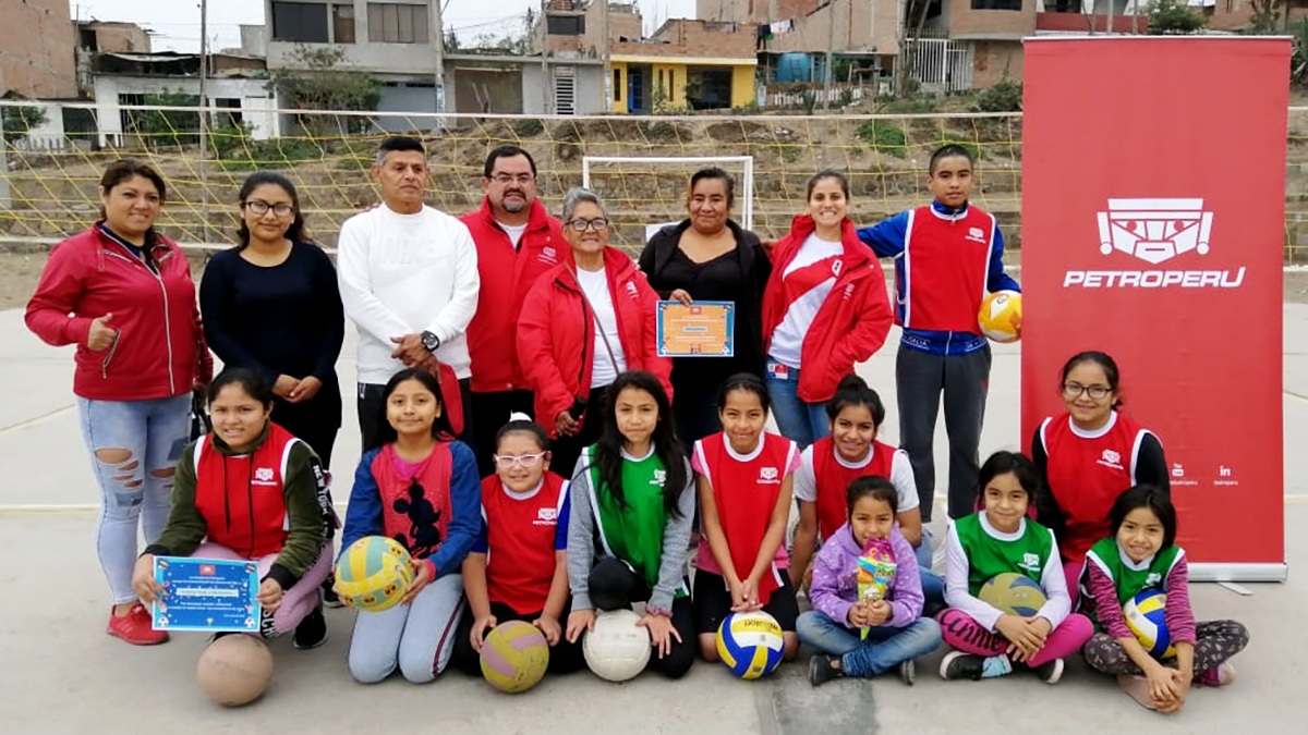 PETROPERU promotes sports in Villa El Salvador