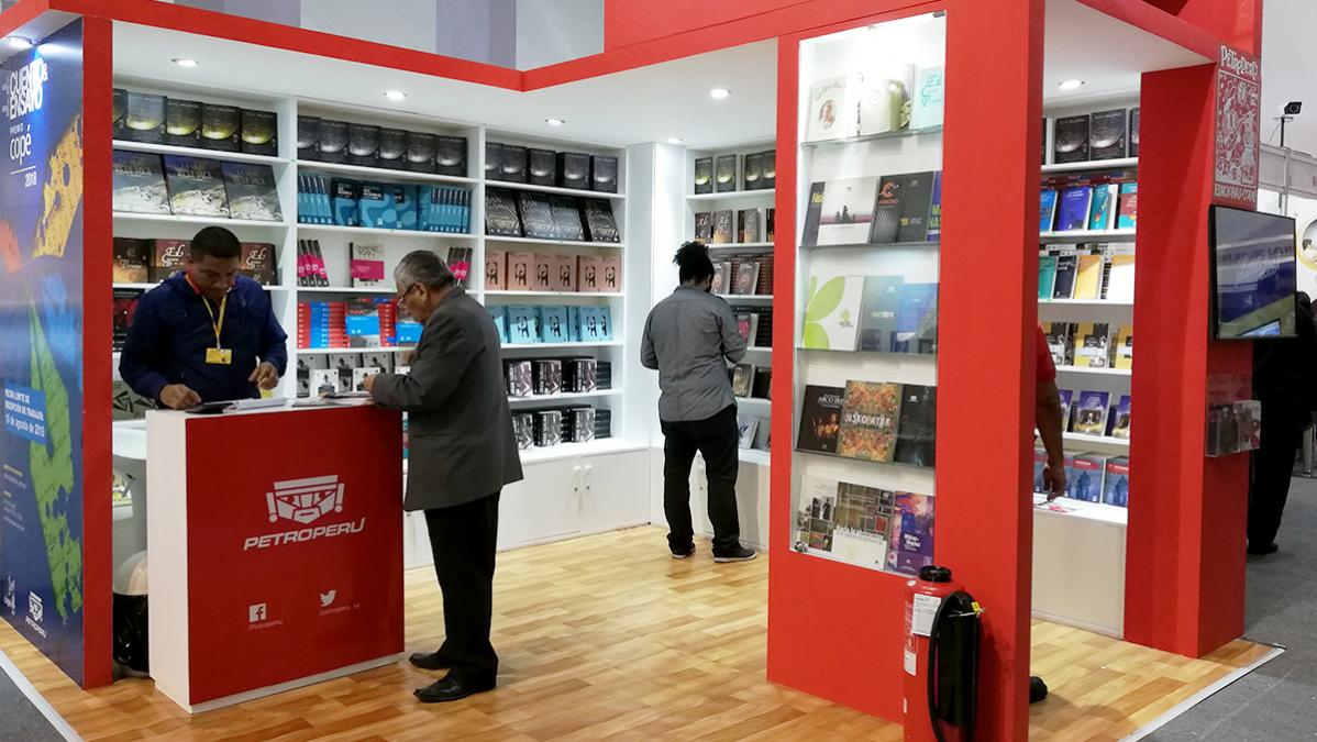 Todo listo para participación de PETROPERÚ en Feria del Libro de Lima 2019