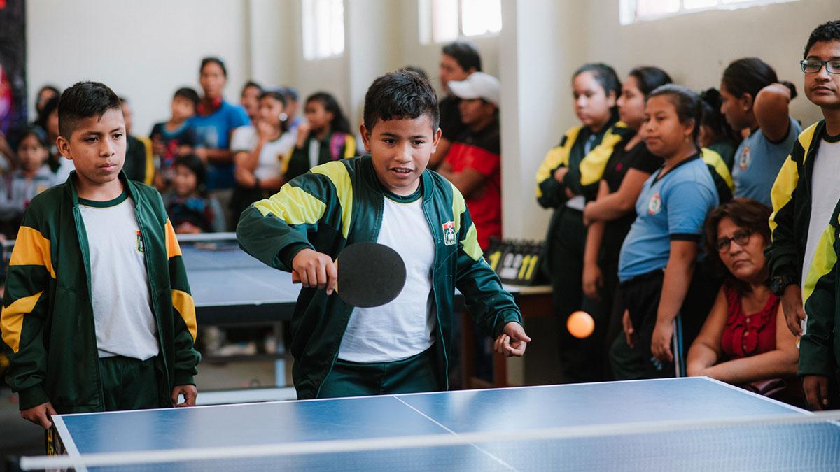 I Torneo Interescolar de tenis de mesa se desarrolló en Talara gracias a PETROPERÚ