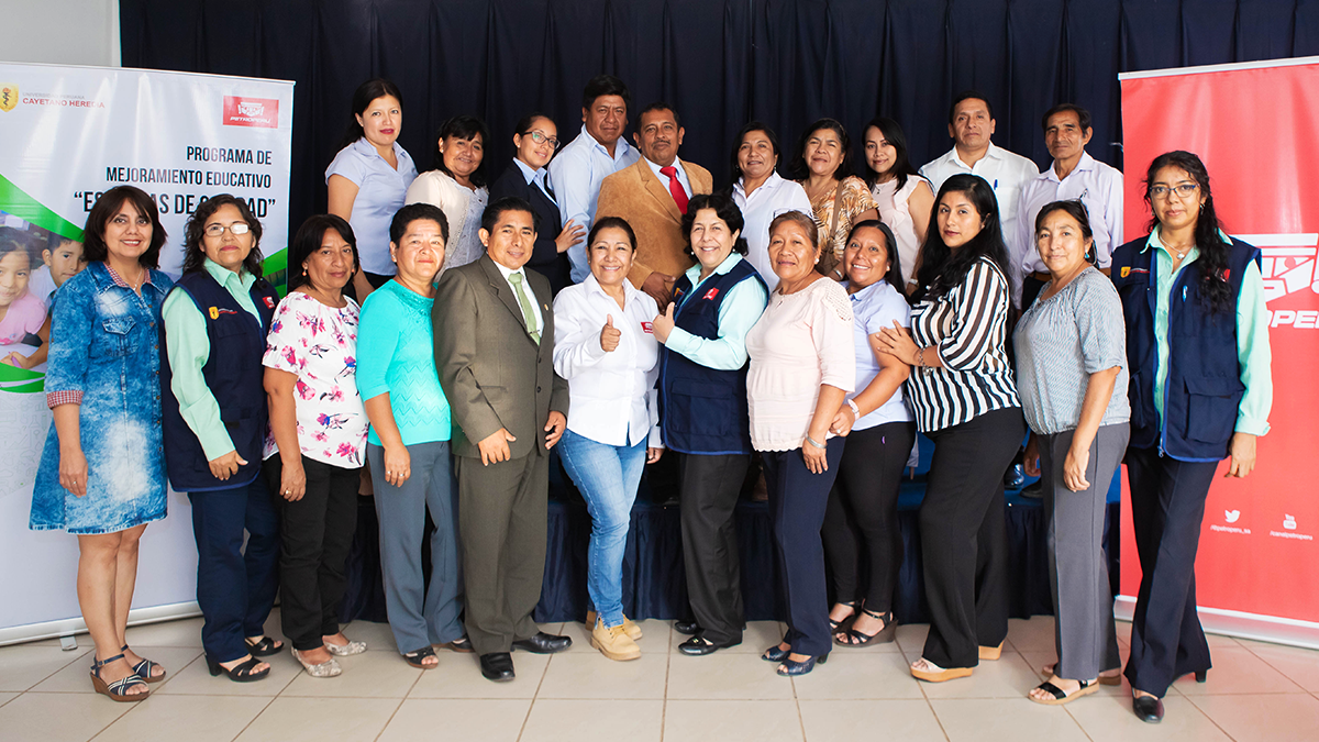 PETROPERÚ participó en clausura del programa Escuelas de Calidad 2019 en Sechura y Olmos