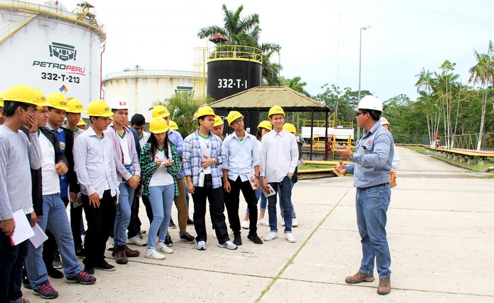 Iquitos Refinery raises the interest of students