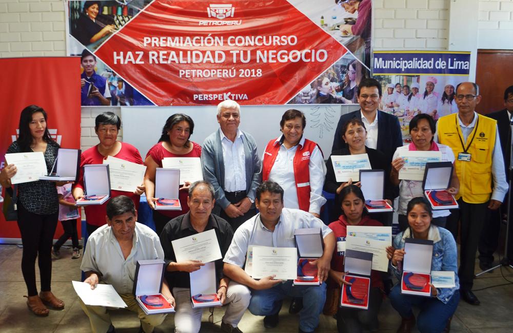 Promovemos el emprendimiento empresarial en los vecinos de Villa El Salvador
