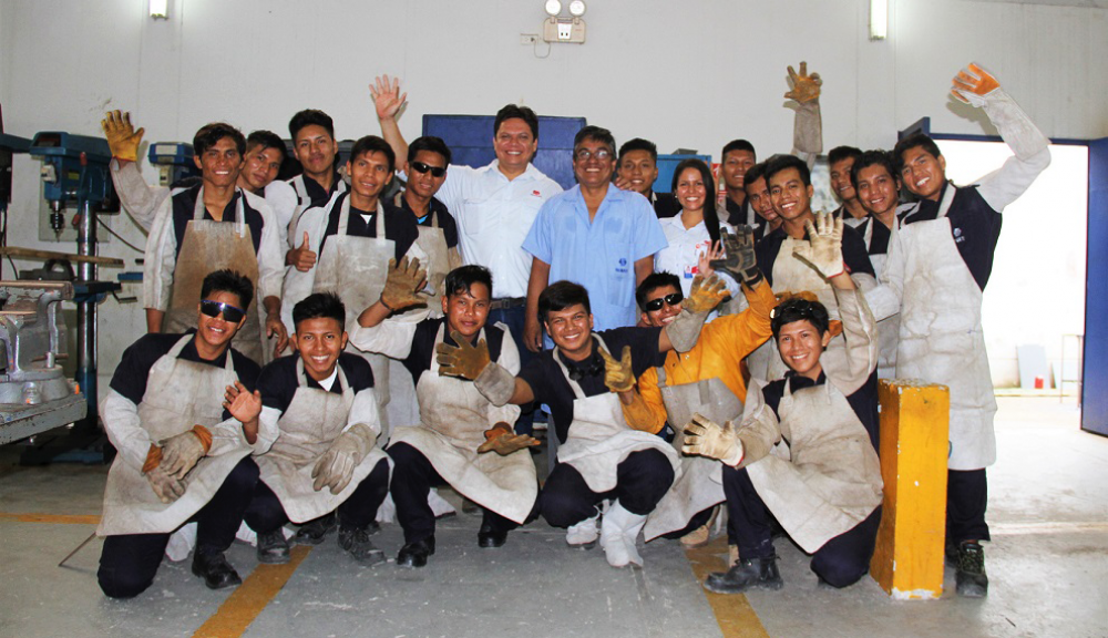 PETROPERU trains young men of Iquitos in welding courses