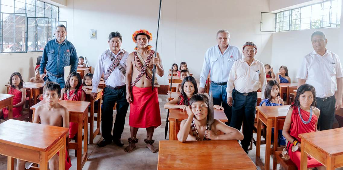 PETROPERÚ implementa nueva infraestructura en colegio de Amazonas