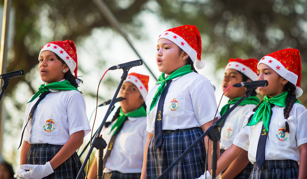 Colleges participated in the III Carols Competition of the province of Talara