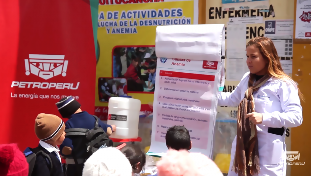 PETROPERU supports anemia anemia screening and control campaign in Junin