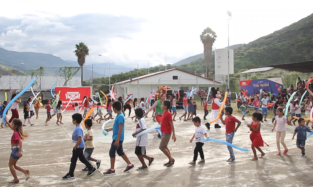 PETROPERU celebrated Christmas with 15 thousand children from communities neighbor to the Oipeline