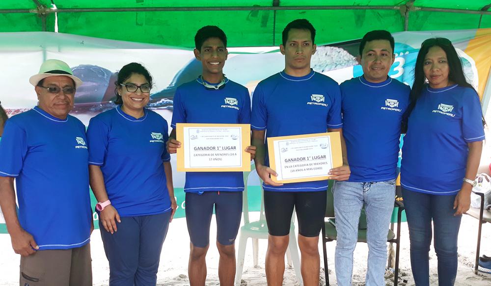 PETROPERÚ premia a talentos de la natación en Talara