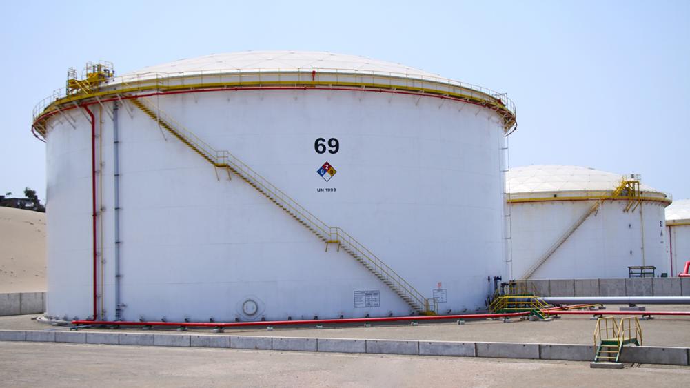 Conchán Refinery opens two storage tanks on its 46th anniversary