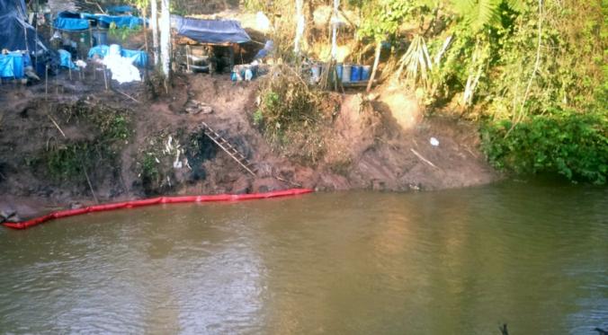 Crude leak has been contained and the Uchichiangos gorge is clean