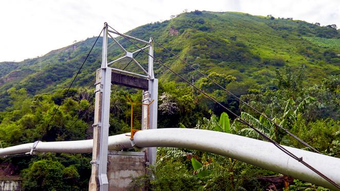 Damage by third parties causes new leak of crude in the Pipeline