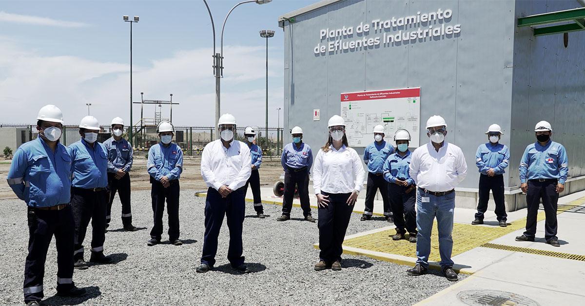 Conchán Refinery has the most modern laboratory in the country and will become a zero effluent plant