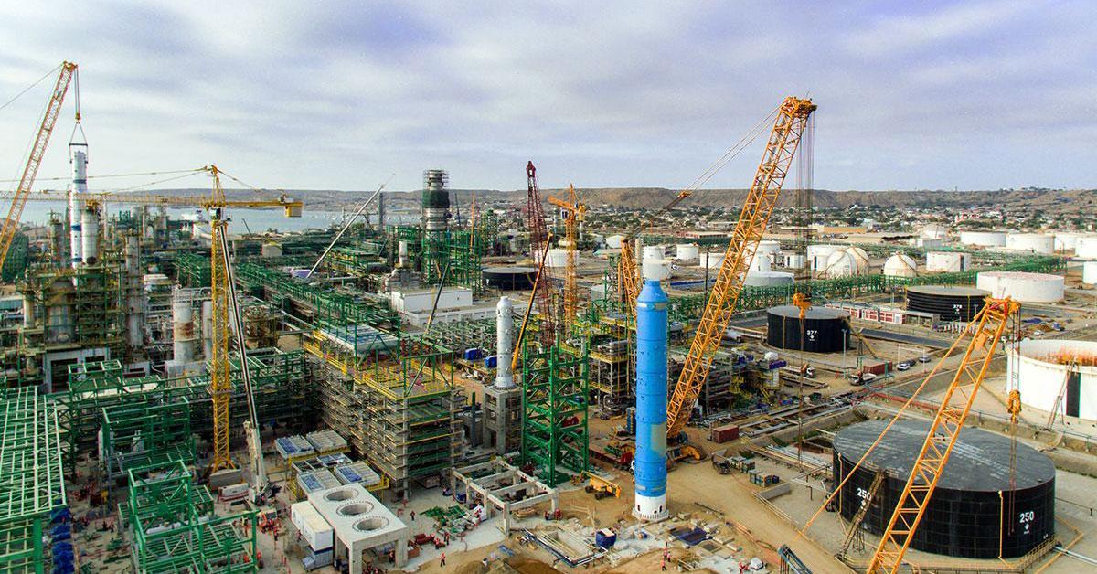 Construction of the New Talara Refinery is carried out under strict biosafety protocols