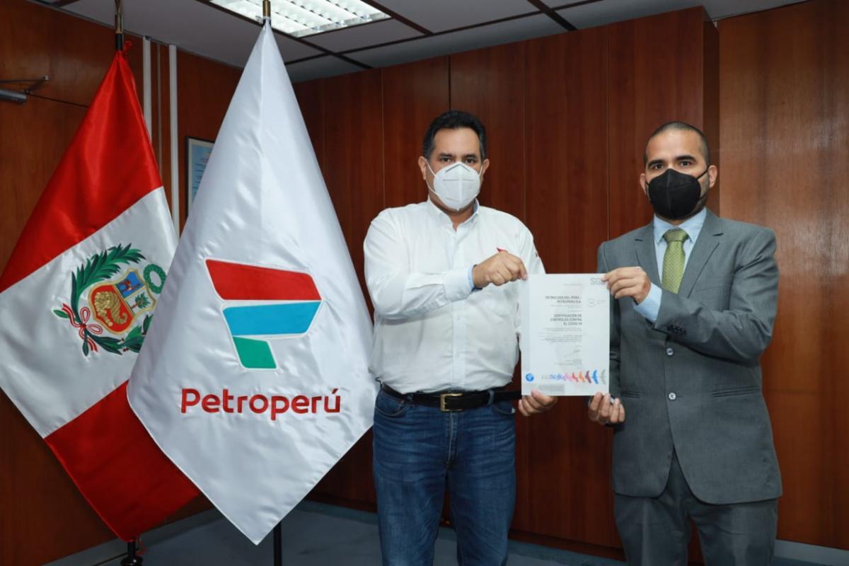 PETROPERÚ becomes a leader in its sector by receiving SGS certification in COVID-19 controls