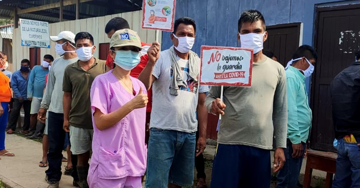 PETROPERÚ supports vaccination marathon in native communities of Loreto