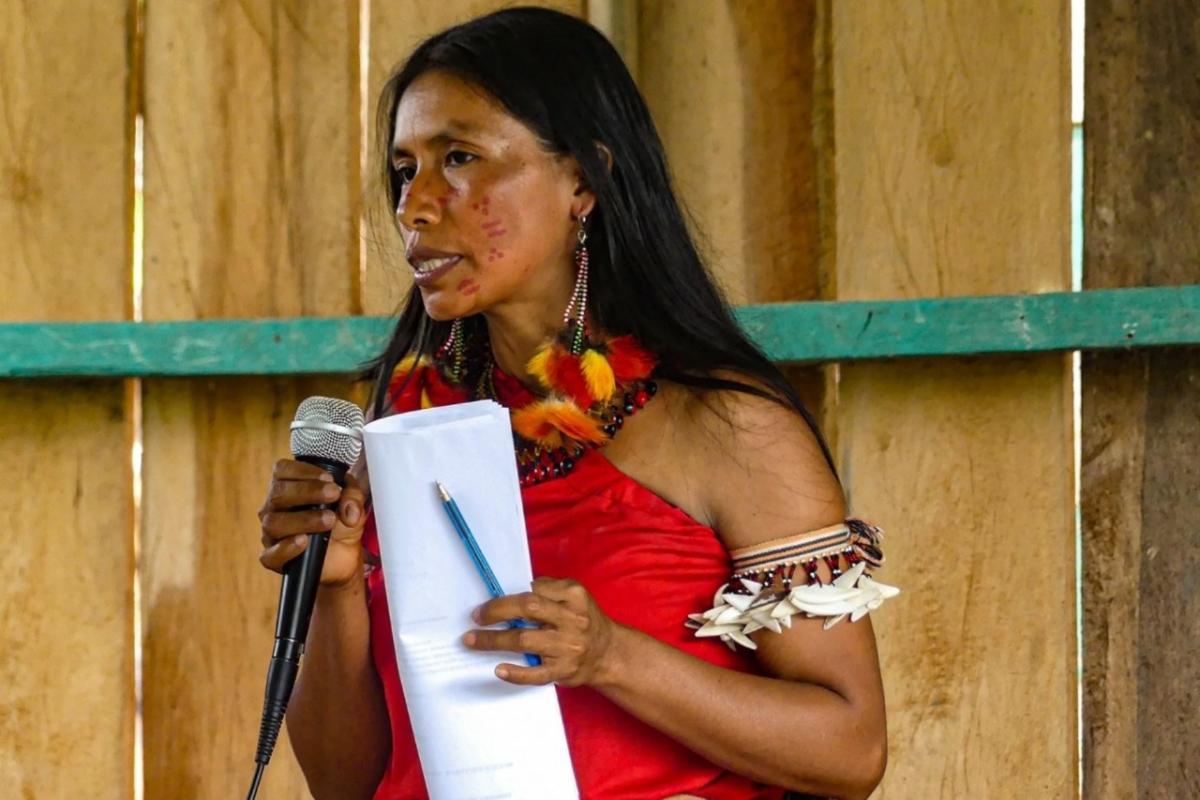 PETROPERÚ welcomes the appointment of Tali Sabio as the first Apu woman of the Awajún population
