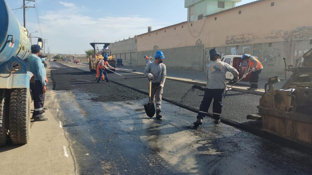 PETROPERÚ begins maintenance work in the second stage of the Talara northern cone road