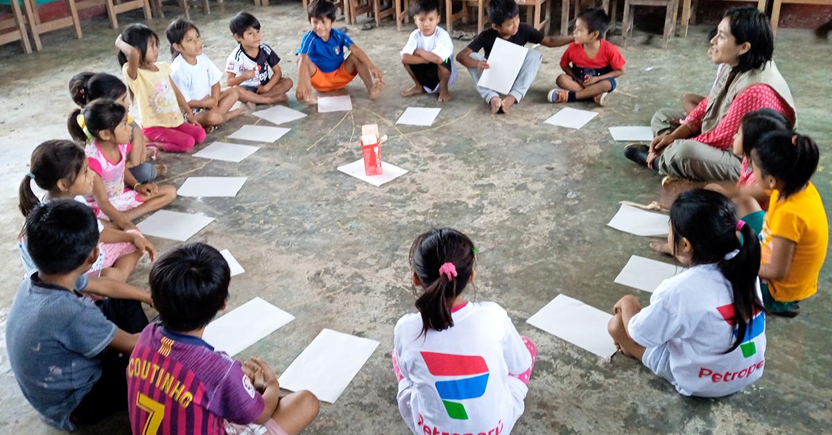 Niños de comunidades amazónicas refuerzan sus conocimientos gracias a PETROPERÚ