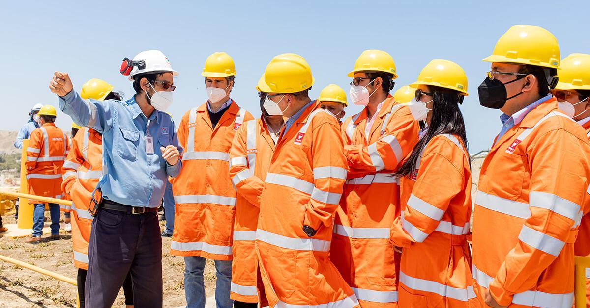 Members of the Association of Faucets and Service Stations got to know the New Talara Refinery