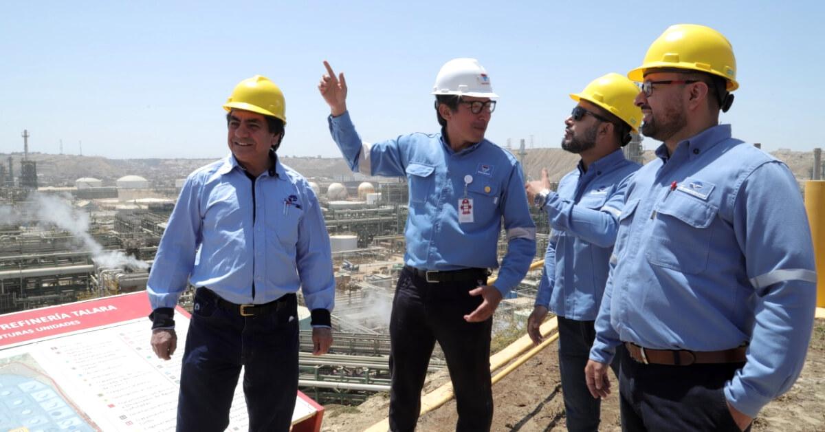Delegación de Petroecuador realiza visita técnica a Nueva Refinería Talara