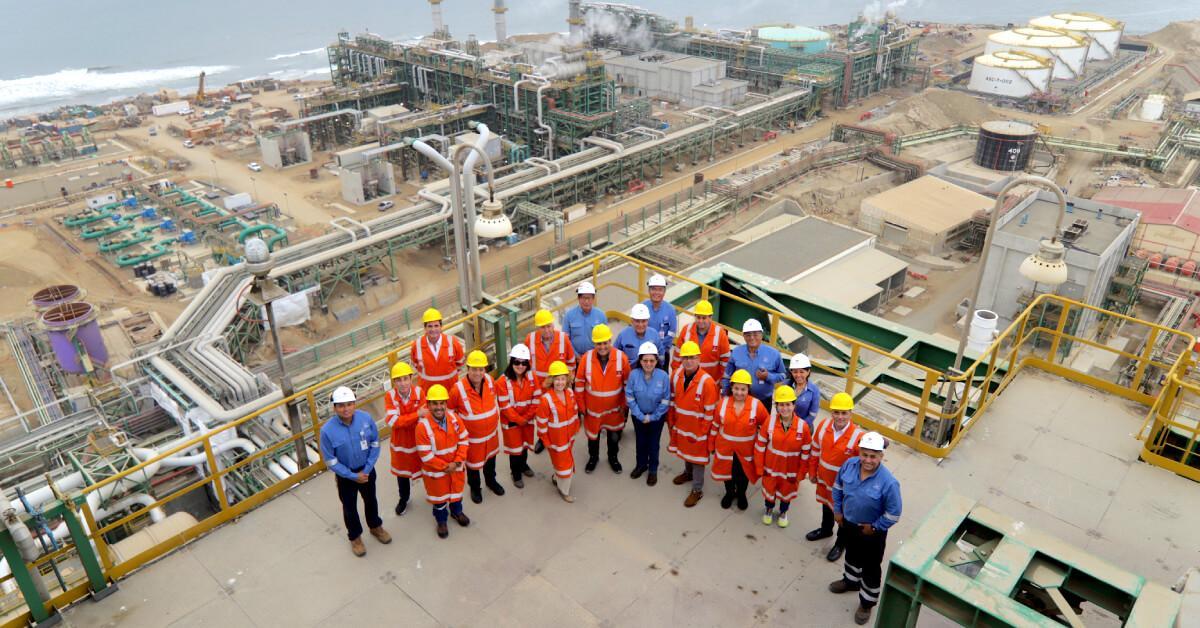 International experts in hydrocarbons toured the facilities of the New Talara Refinery