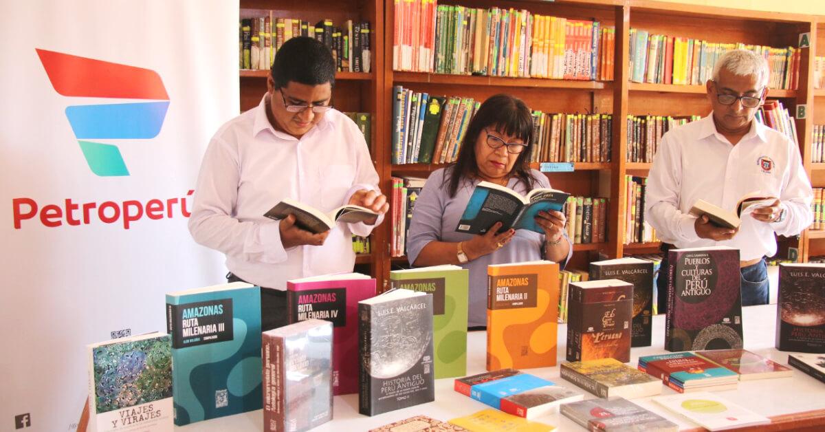 Petroperú contributes to the implementation of Talara libraries