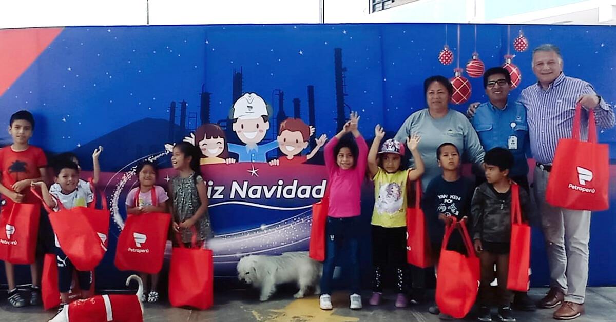 Petroperú comparte la magia de la Navidad con más de 12 mil niños del país
