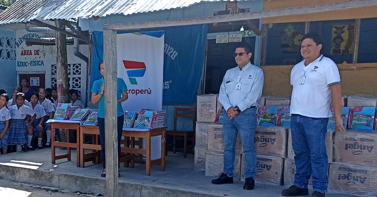 Iquitos schoolchildren reinforce their education thanks to Petroperú