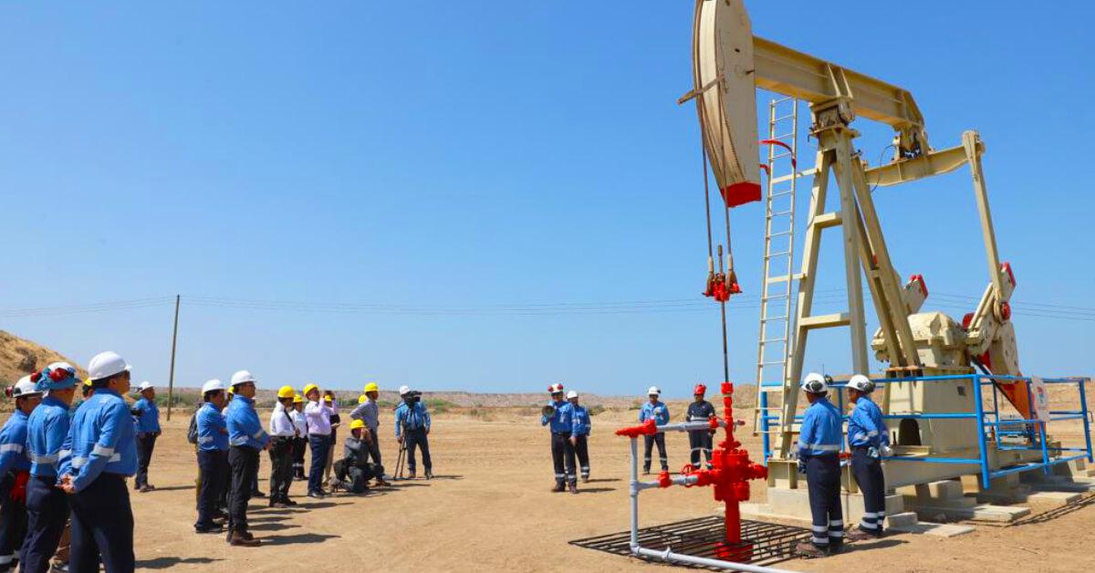 Petroperú produces more than 7 thousand barrels of oil in lots in the northwest