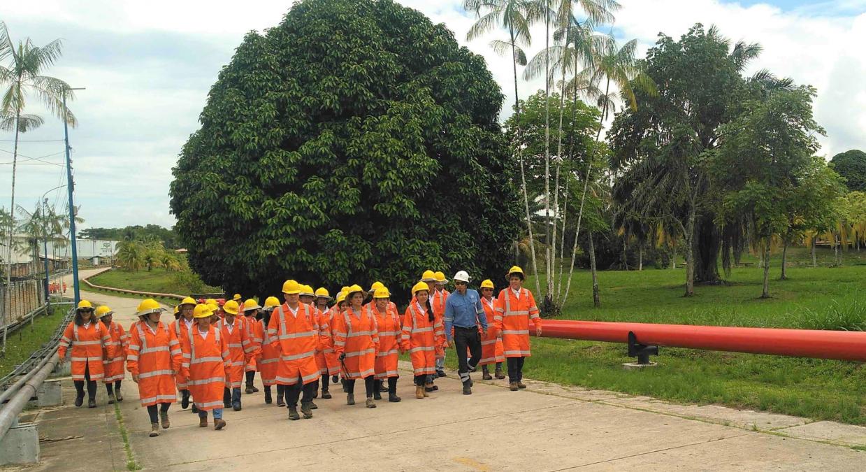 Estudiantes de educación superior reforzaron sus conocimientos en hidrocarburos