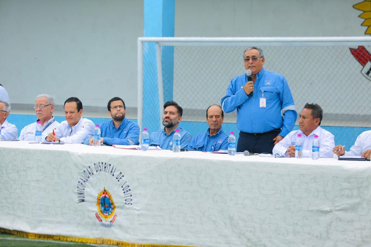 Petroperú and the Municipality of Lobitos set up a dialogue table