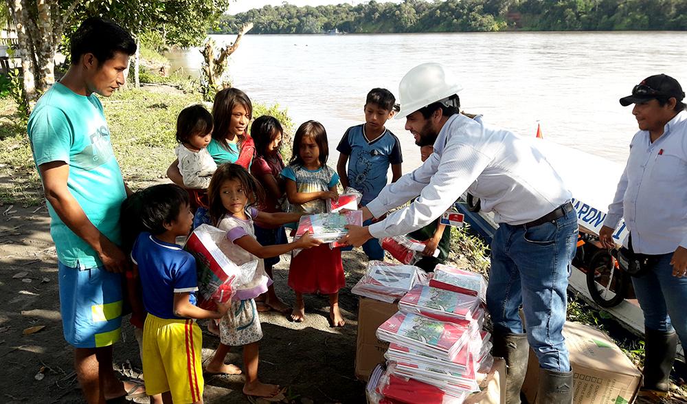 PETROPERU continues to provide social support to communities of Andoas, Loreto