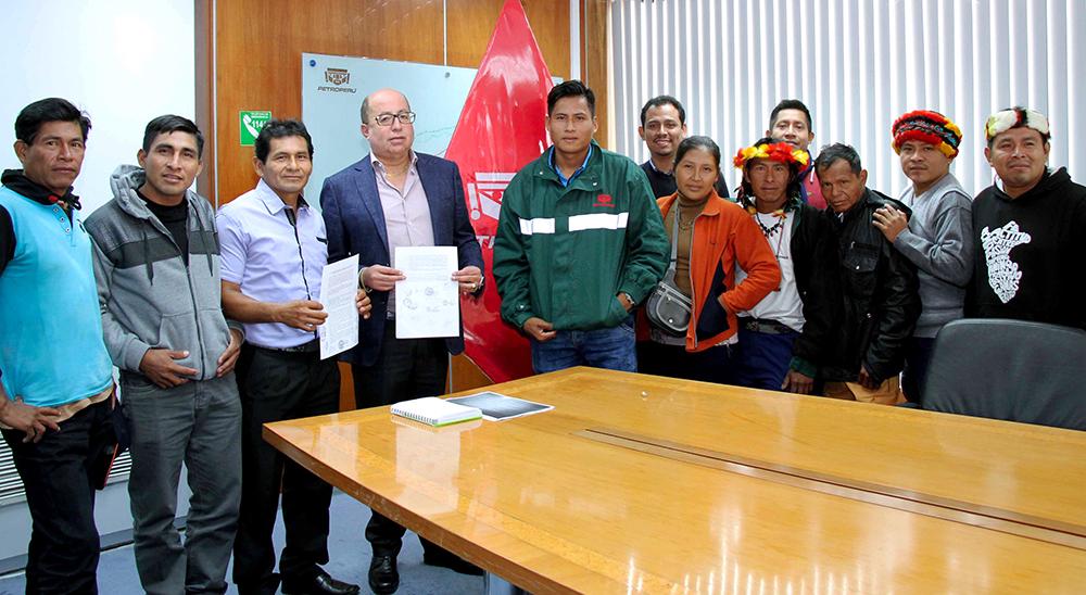 PETROPERÚ y comunidad Chapis logran acuerdos que permitirán reanudar labores de remediación en km 221 del ORN