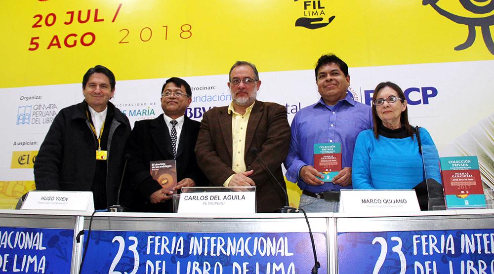 PETROPERU presented the winning books of the Copé Award at the FIL Lima 2018