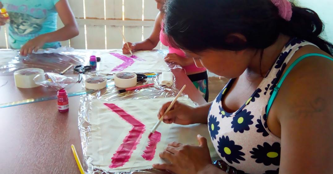 Mujeres amazónicas participan en emprendimientos productivos