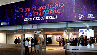 Se inauguró muestra de Gino Ceccarelli en Museo de la Nación