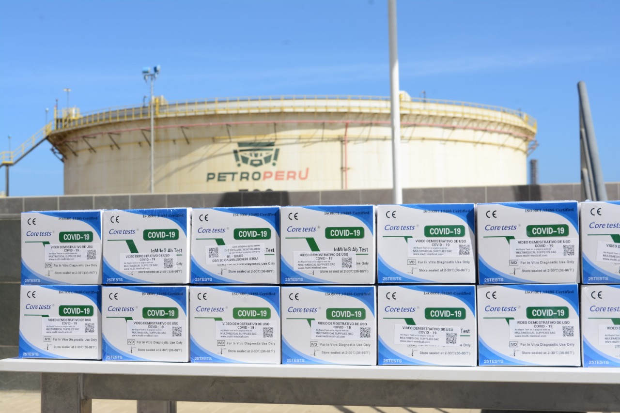 Juntos contra el COVID-19: Donamos pruebas rápidas para Talara