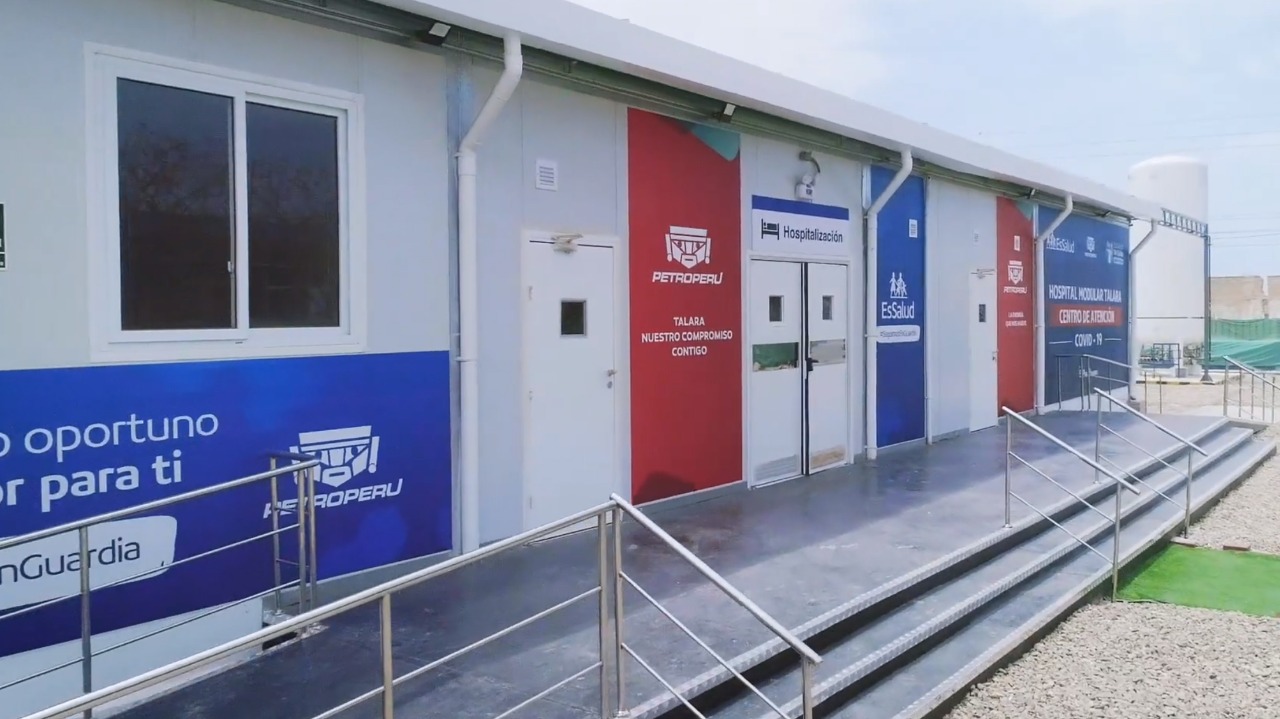 HOSPITAL MODULAR DE TALARA CONTINUA SU LUCHA CONTRA EL COVID 19