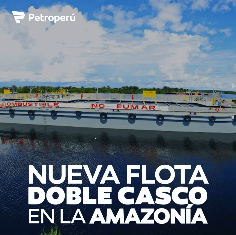 NUEVA FLOTA DOBLE CASCO EN LA AMAZONÍA