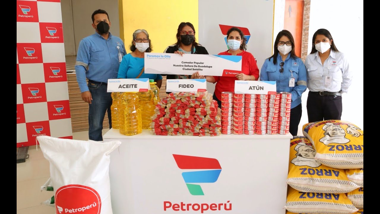 PETROPERÚ pone en marcha programa “Paremos la Olla” en beneficio de comedores populares