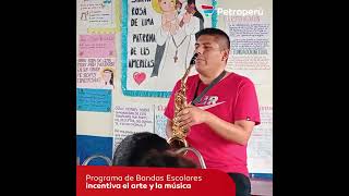 Petroperú promueve la formación musical de estudiantes en Villa el Salvador