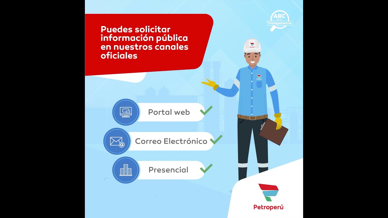 Conoce nuestros canales de acceso a la información
