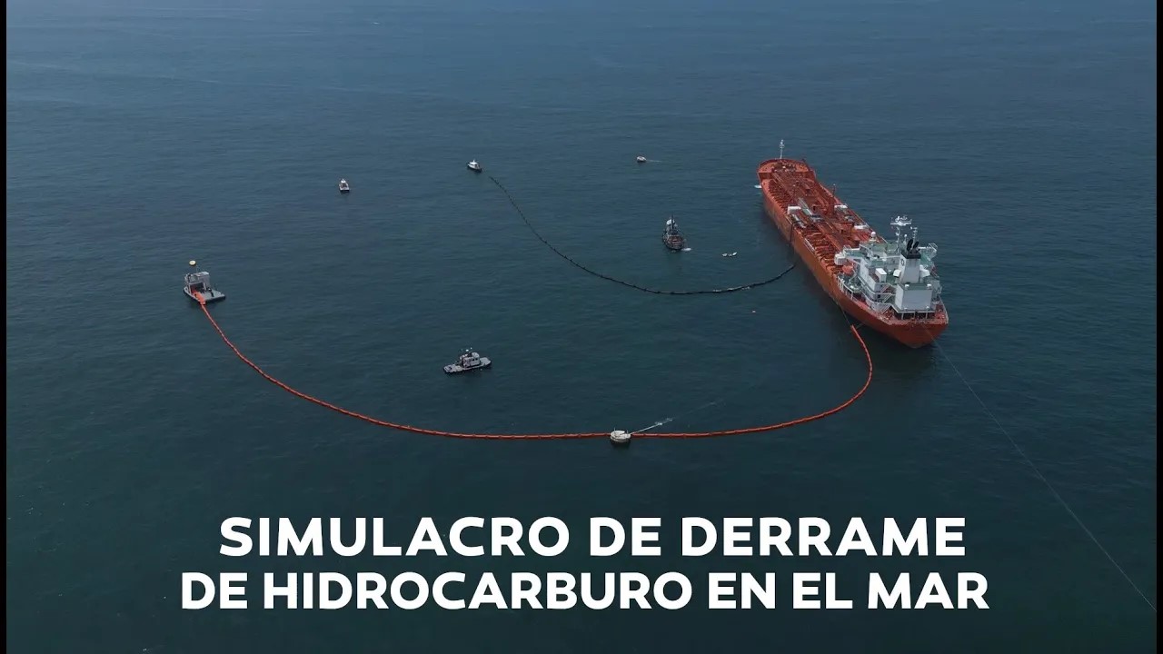 Petroperú: Refinería Conchán realizó simulacro de derrame de hidrocarburo en el mar