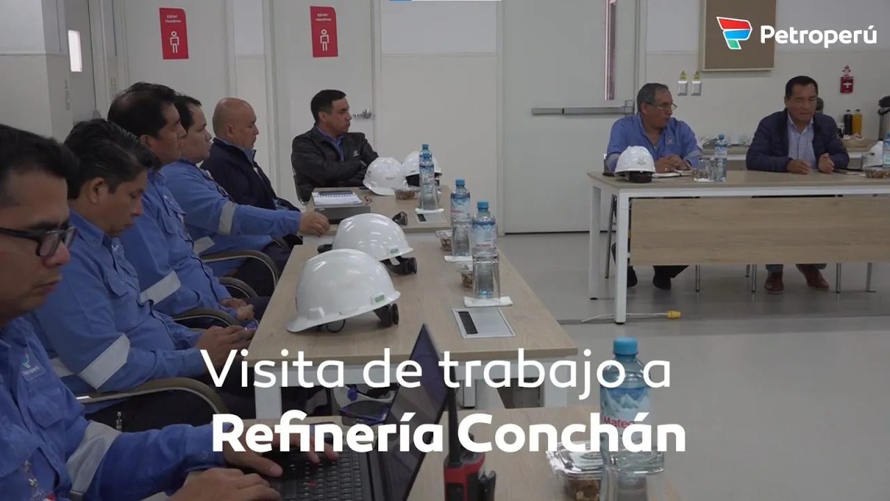 Visita de trabajo a Refinería Conchán