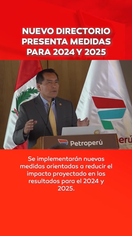 Nuevo Directorio presenta medidas para 2024 y 2025