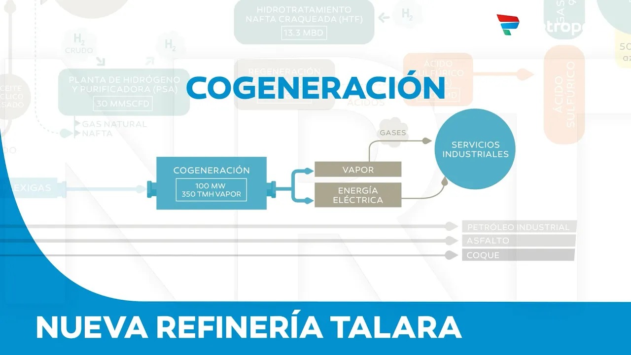 El Camino del Petróleo - Unidad Auxiliar Cogeneración