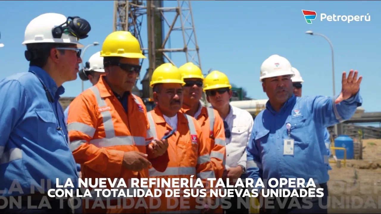 La Nueva Refinería Talara opera con la totalidad de sus nuevas unidades