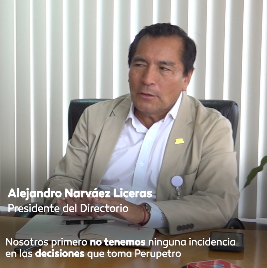 Presidente del Directorio niega injerencia en las decisiones de Perupetro
