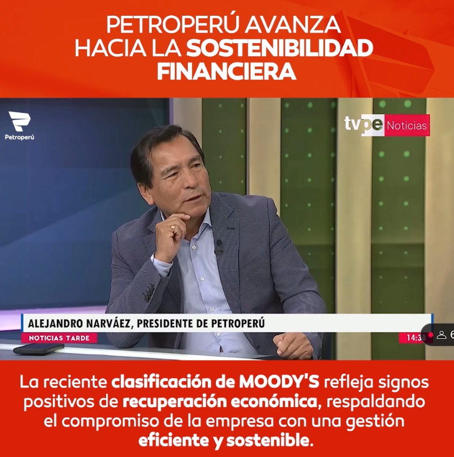Petroperú avanza hacia la sostenibilidad financiera