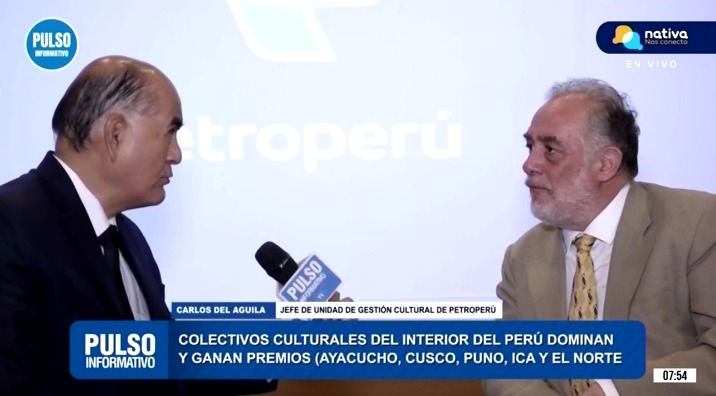 Entrevista a Carlos Del Águila, jefe de Unidad Gestión Cultural